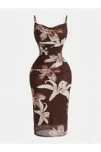 VESTIDO CORSETTE FLORES