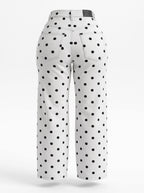 Pantalón White and Black