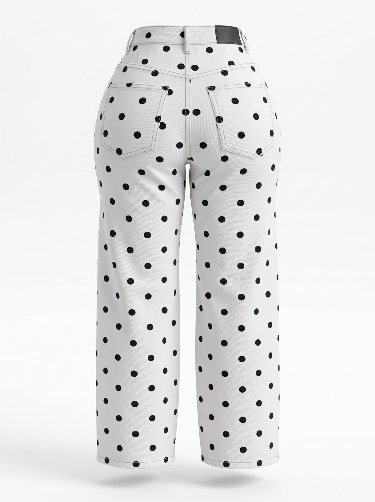 Pantalón White and Black