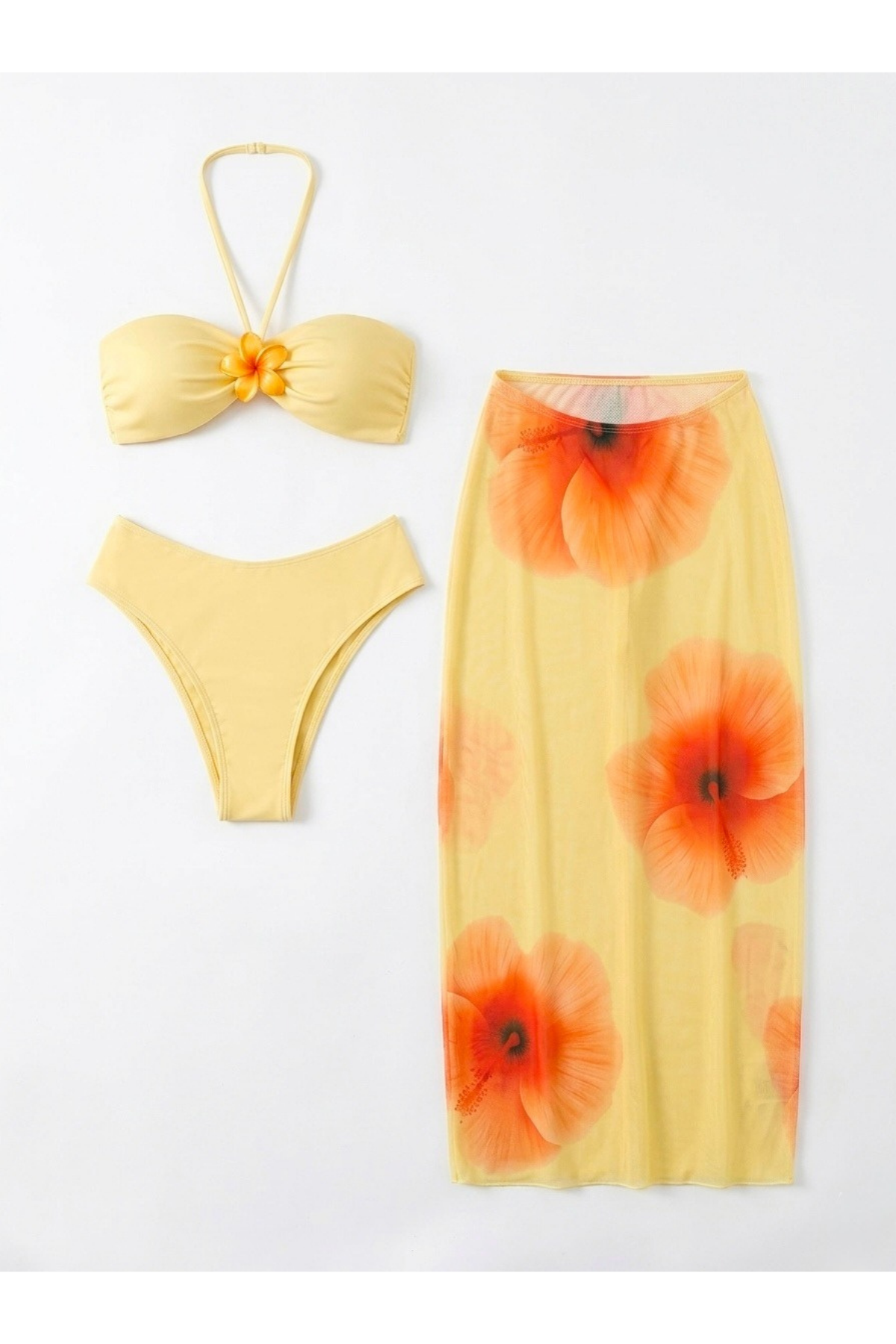 TRAJE DE BAÑO 3 PZS