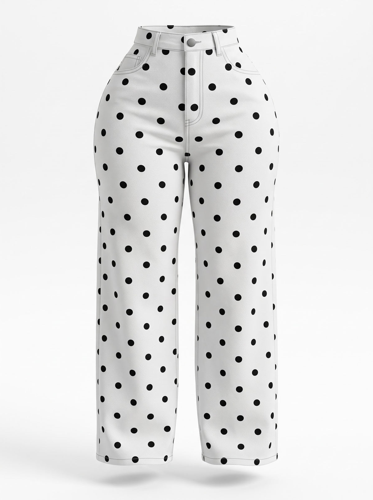Pantalón White and Black